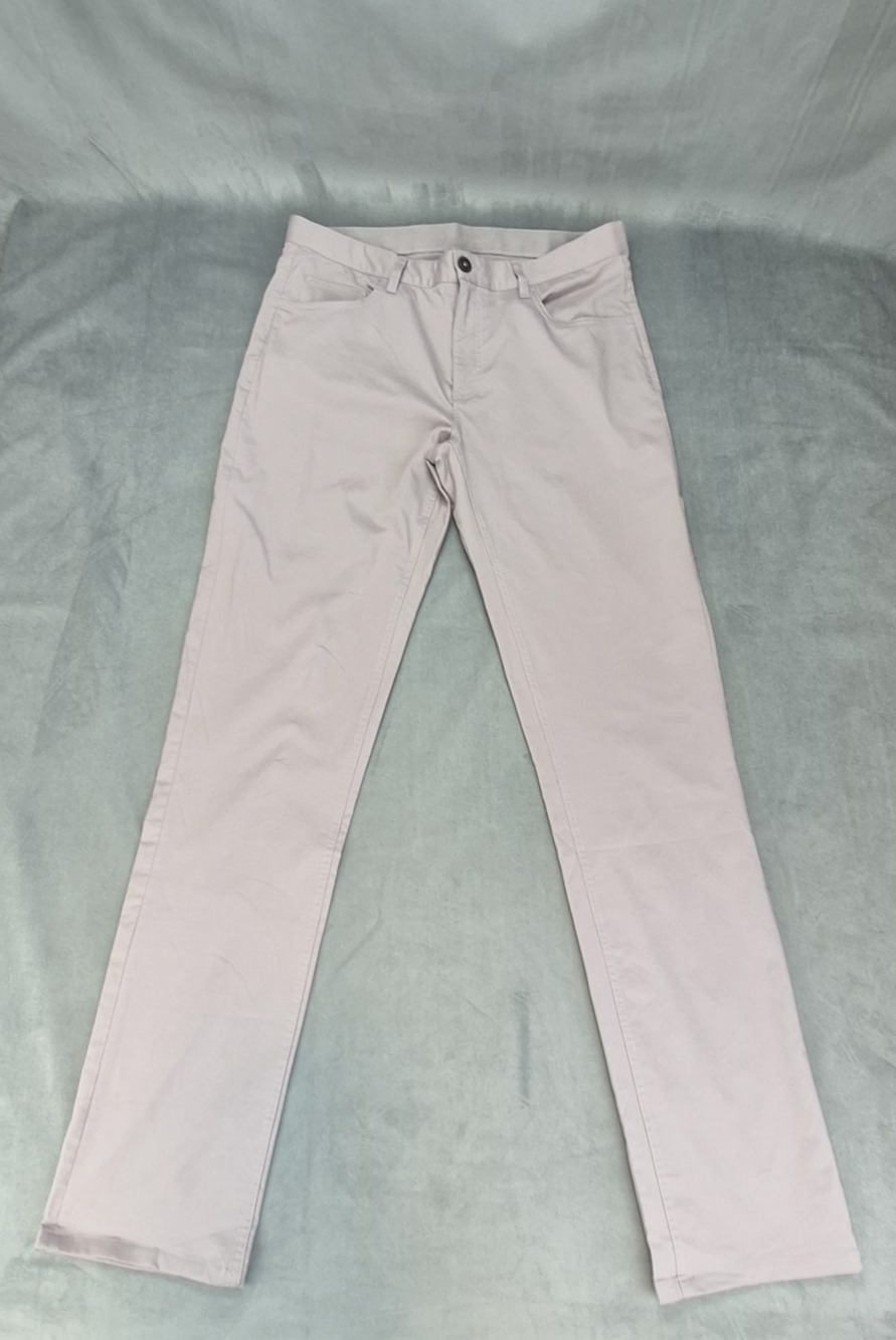 Quince Organic Cotton Coolmax Chino Pants Mens 32X34 Gravel Gray Performance New